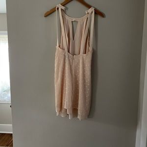 BCBGMAXARIA cream dress